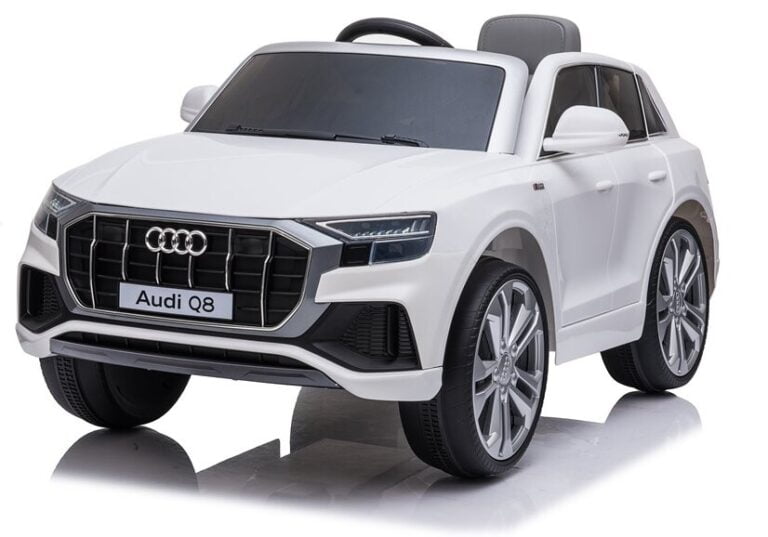 Audi Q8 Licencirani Auto Na Akumulator Bijeli 2.jpg