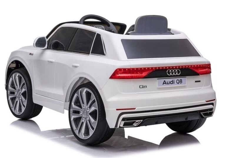 Audi Q8 Licencirani Auto Na Akumulator Bijeli 4.jpg