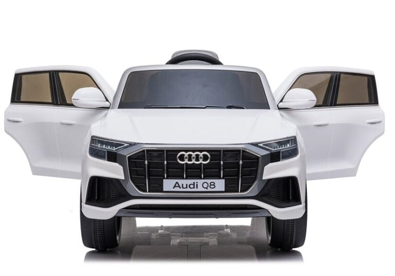 Audi Q8 Licencirani Auto Na Akumulator Bijeli 6.jpg