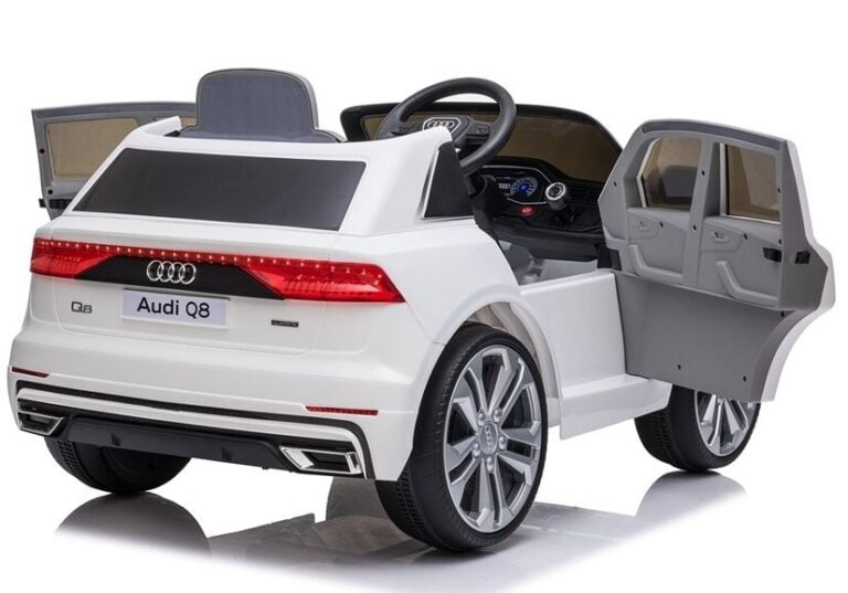 Audi Q8 Licencirani Auto Na Akumulator Bijeli 8.jpg