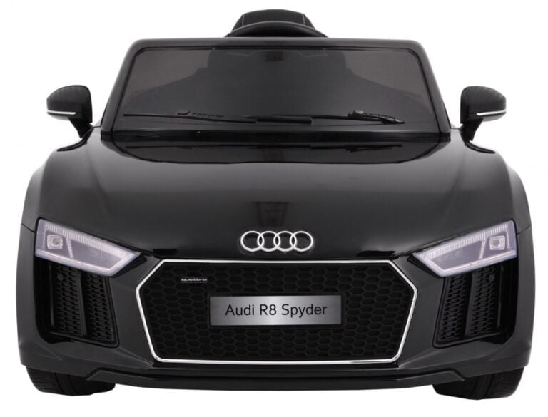 Audi R8 Spyder S Crni Auto Na Akumulator 2.jpg