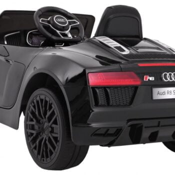 Audi R8 Spyder S Crni Auto Na Akumulator 4.jpg