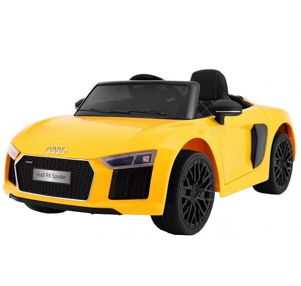 Audi R8 Spyder S Zuti Auto Na Akumulator.jpg