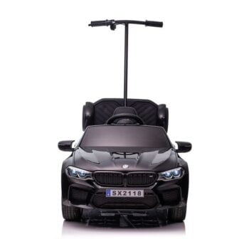 Bmw M5 Crna Lakirana S Postoljem Za Roditelje Auto Na Akumulator 2.jpg