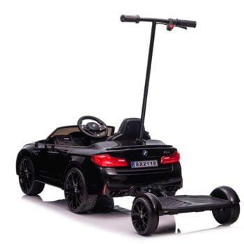 Bmw M5 Crna Lakirana S Postoljem Za Roditelje Auto Na Akumulator 3.jpg