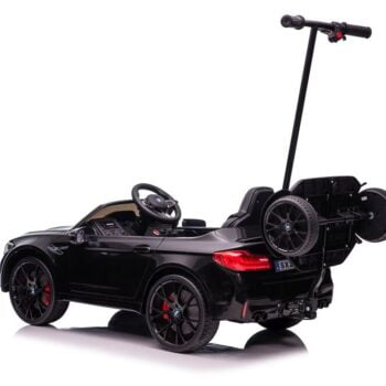 Bmw M5 Crna Lakirana S Postoljem Za Roditelje Auto Na Akumulator 6.jpg