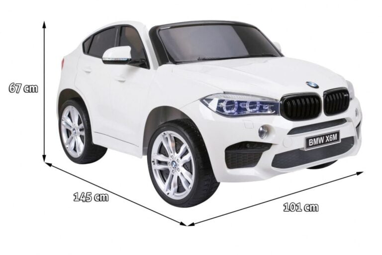 Bmw X6m Dvosjed Bijeli Auto Na Akumulator 1.jpg