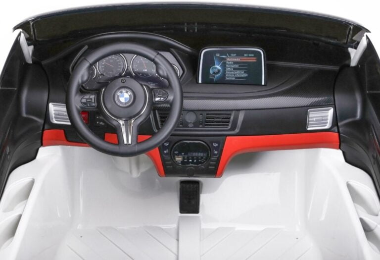 Bmw X6m Dvosjed Bijeli Auto Na Akumulator 7.jpg