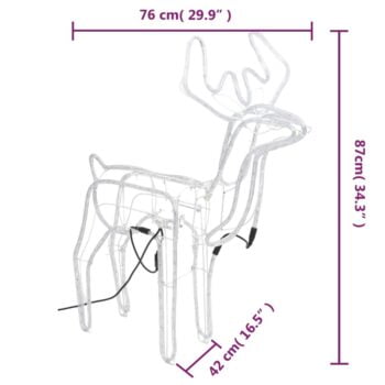Bozicni Svijetleci Jelen Gold Deer 5.jpg
