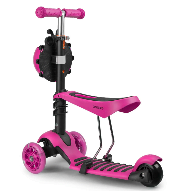 Djecji Romobil Ricco Trike Pink 2.png