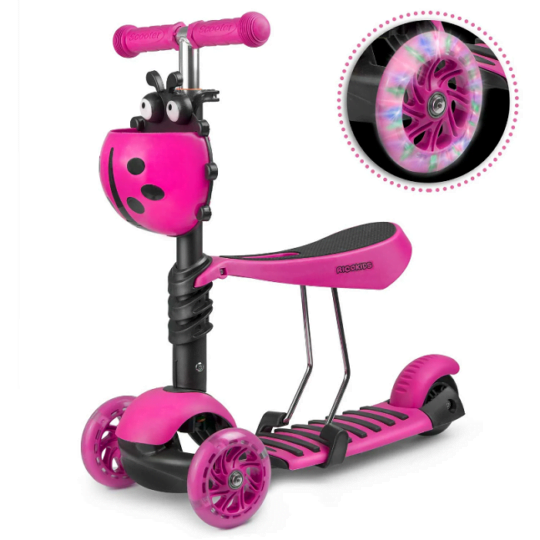 Djecji Romobil Ricco Trike Pink.png