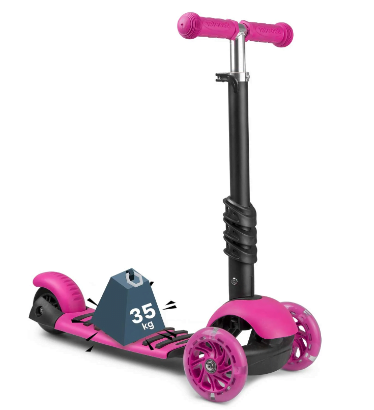 Djecji Romobil Ricco Trike Pink 6.png