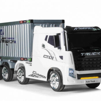Kamion Sa Prikolicom Bijeli Semitruck 5.jpg