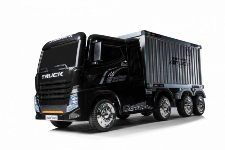 Kamion Sa Prikolicom Crni Semitruck 4.jpg