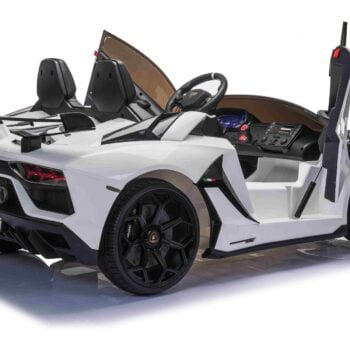 Lamborghini Aventador Drifter 24v Pearl White Licencirani Auto Na Akumulator 4.jpg