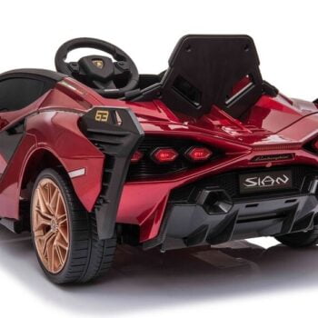 Lamborghini Sian Metallico Rossa Auto Na Akumulator 3.jpg