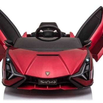 Lamborghini Sian Metallico Rossa Auto Na Akumulator 5.jpg