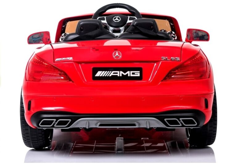 Mercedes Sl65 Crveni Lakirani – Licencirani Auto Na Akumulator 4 2.jpg