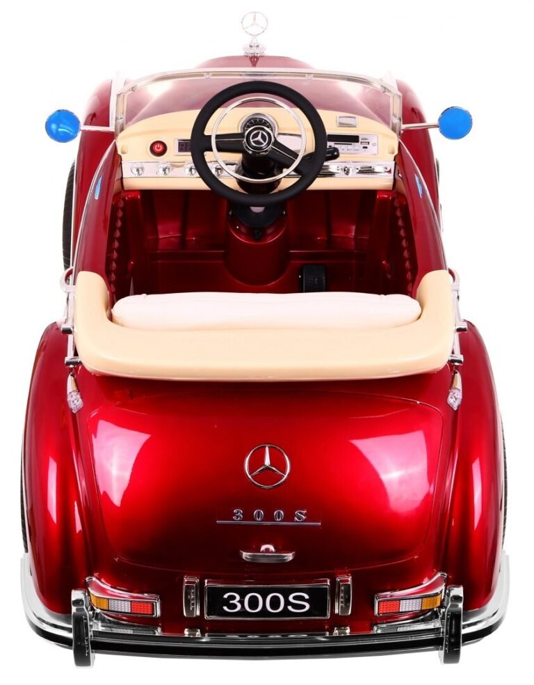 Pojazd Mercedes Benz 300s Retro Lakier Czerwony 23102 12001.jpg