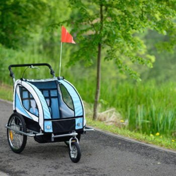 Prikolica Za Bicikl Za Djecu Jogger Blue 5.jpg
