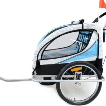 Prikolica Za Bicikl Za Djecu Jogger Blue 7.jpg