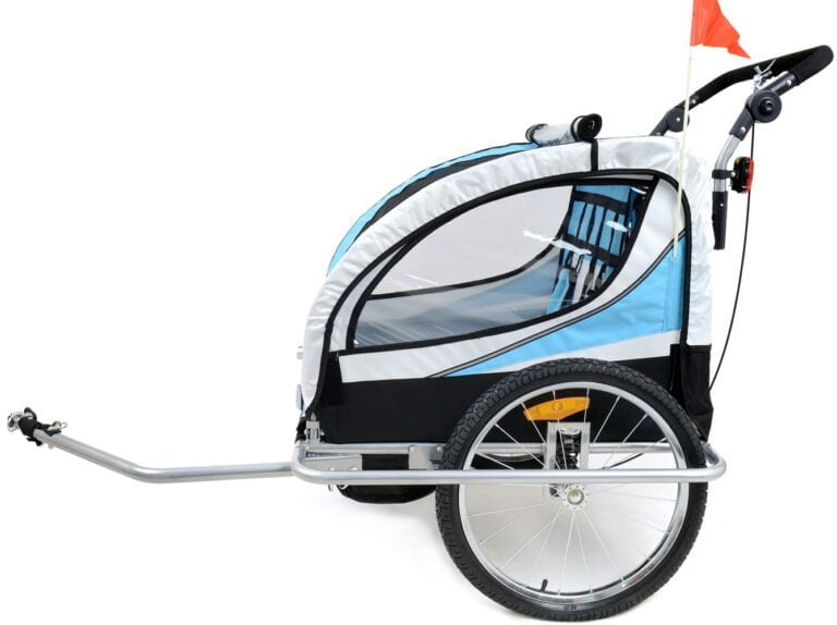 Prikolica Za Bicikl Za Djecu Jogger Blue 7.jpg