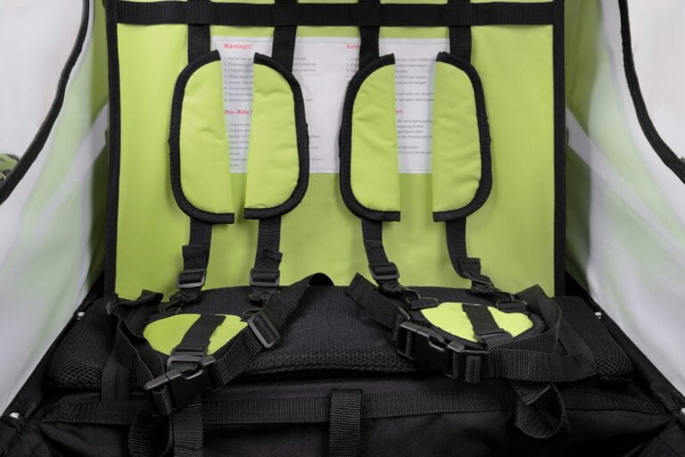 Prikolica Za Bicikl Za Djecu Jogger Green 7.jpg