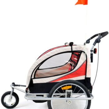 Prikolica Za Bicikl Za Djecu Jogger Red 7.jpg
