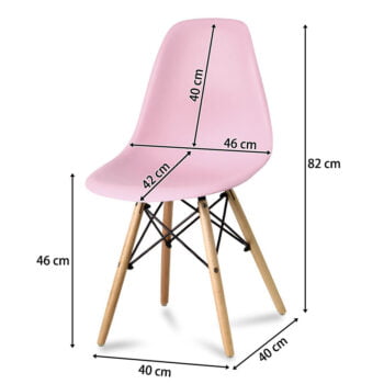 Set 2 Stolice Stol Oslo Pink 2.jpg
