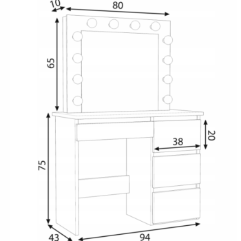 Toaletni Stol Hollywood Vanity Natur 6.png