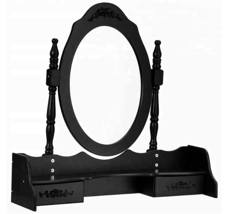 Toaletni Stol I Tabure Lisa Black 6.png