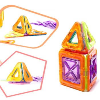 Kolorowe Klocki Magnetyczne Magical Magnet 20szt 9