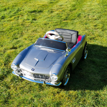 Bmw 507 Gunmetal Grey – Licencirani Auto Na Akumulator 1