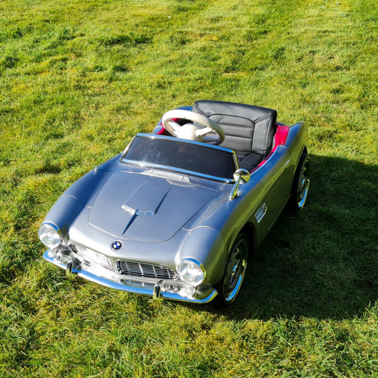 Bmw 507 Gunmetal Grey – Licencirani Auto Na Akumulator 1