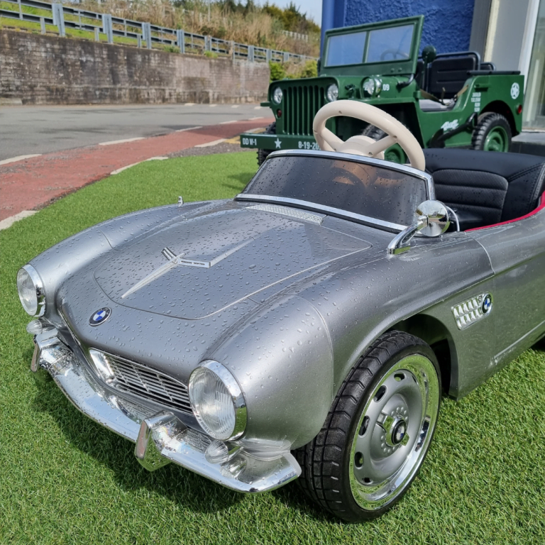 Bmw 507 Gunmetal Grey – Licencirani Auto Na Akumulator 2