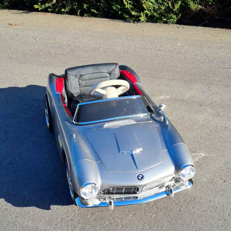 Bmw 507 Gunmetal Grey – Licencirani Auto Na Akumulator 5
