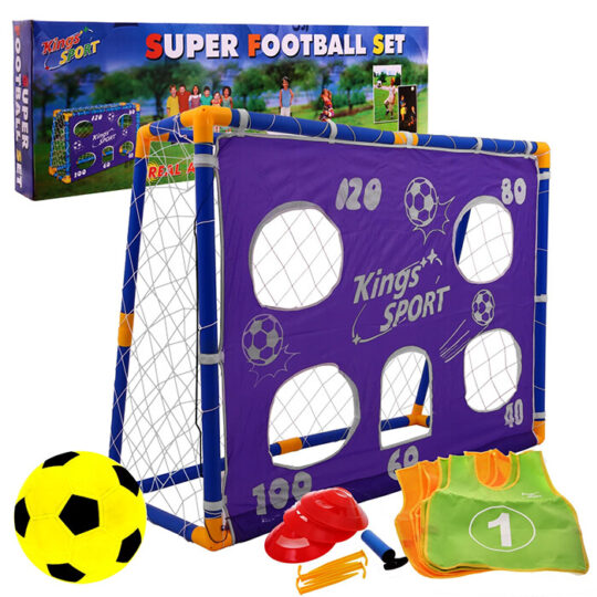 Nogometni Gol Set 2u1 + Lopta S Pumpom