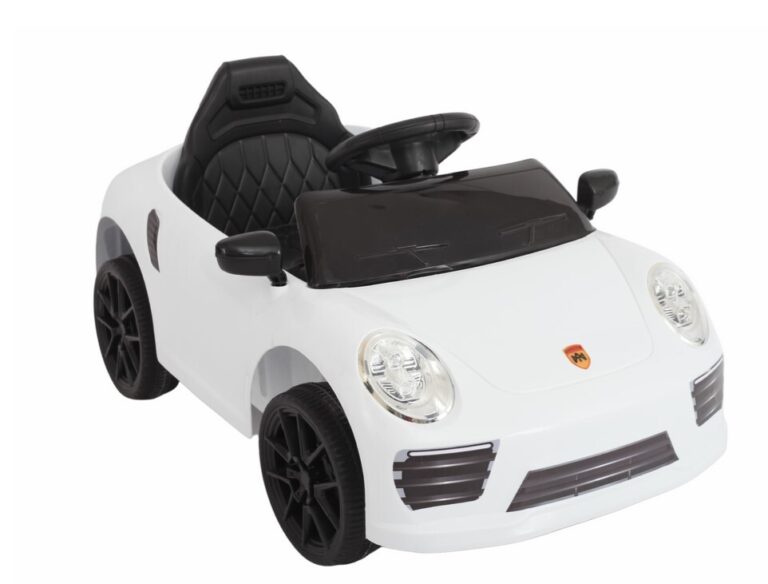 Sporty Bijeli Auto Na Akumulator 1