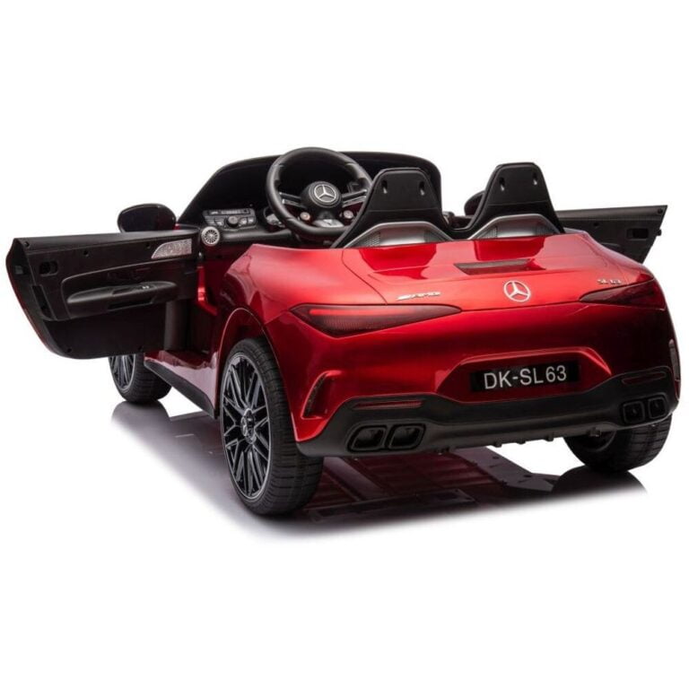 Mercedes Amg Sl63 Crveni Lakirani Licencirani Auto Na Akumulator 2