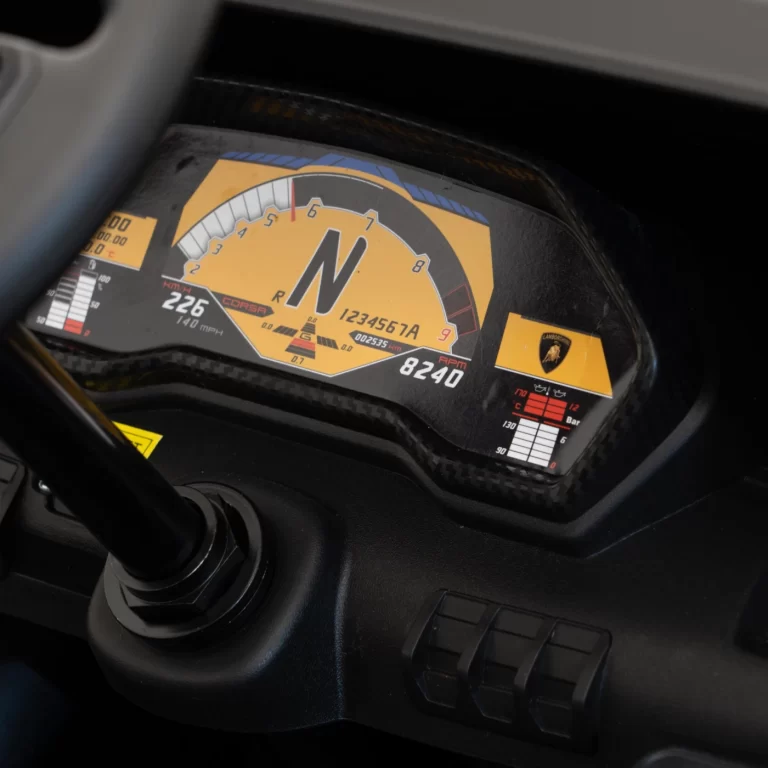 Lamborghini Aventador Sv 24v Shark Blue Auto Na Akumulator 8
