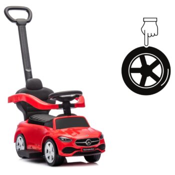 Dječja Guralica Mercedes C63 3u1 Crvena 5