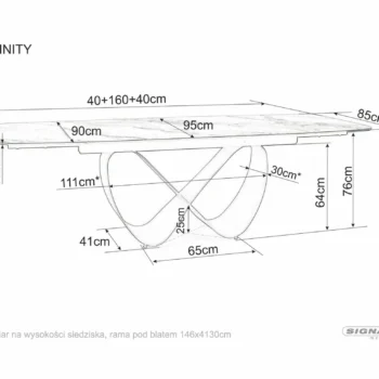 Blagovaonski Stol Infinity Ceramic 10