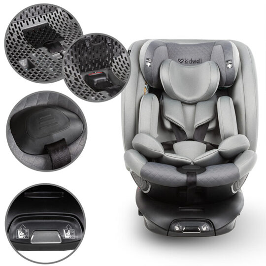 Dječja Autosjedalica Kidwell Gocar Grey