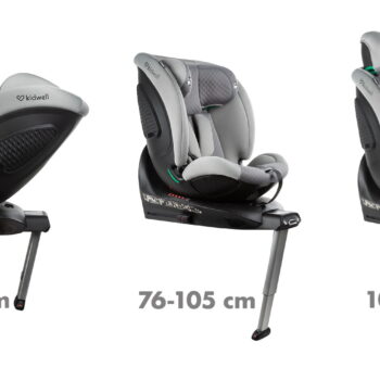 Dječja Autosjedalica Kidwell Gocar Grey 9