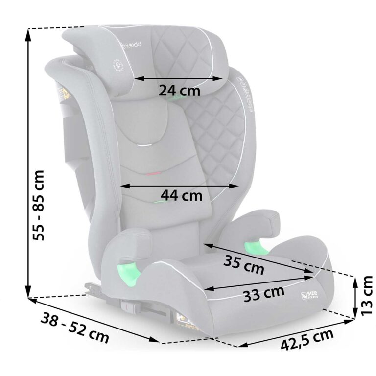 Dječja Autosjedalica Nukido Louis Mice Isofix 6