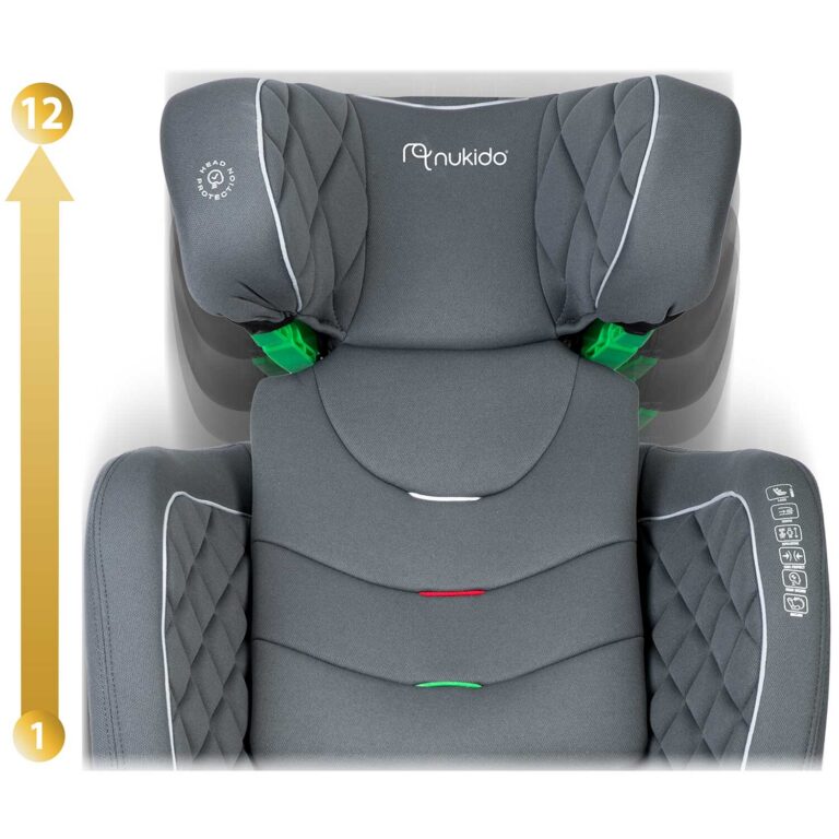 Dječja Autosjedalica Nukido Louis Mice Isofix 7