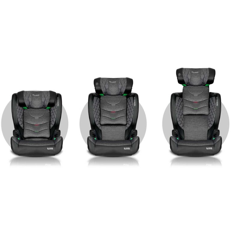 Dječja Autosjedalica Nukido Louis Grey Isofix 11