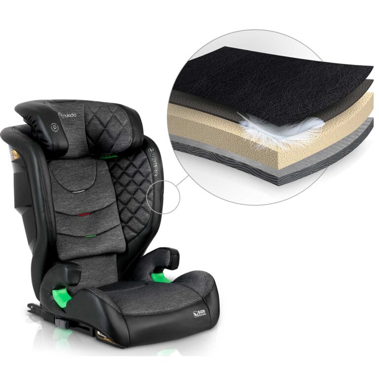Dječja Autosjedalica Nukido Louis Grey Isofix 13