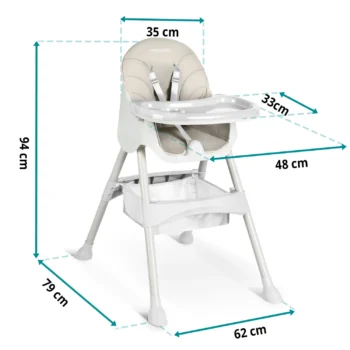 Dječja Hranilica Ricokids Milo Beige 3