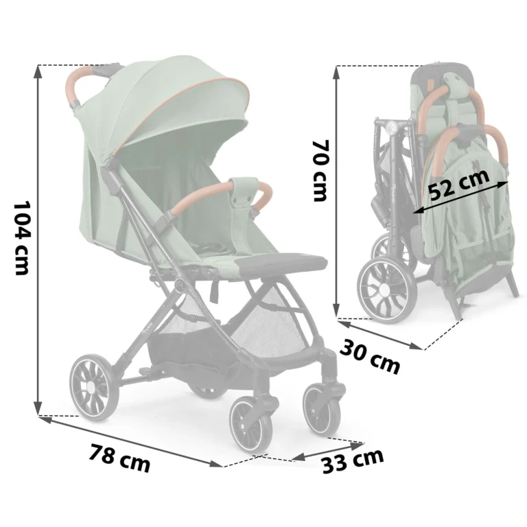 Dječja Kolica Nukido Paseo Greeny 7